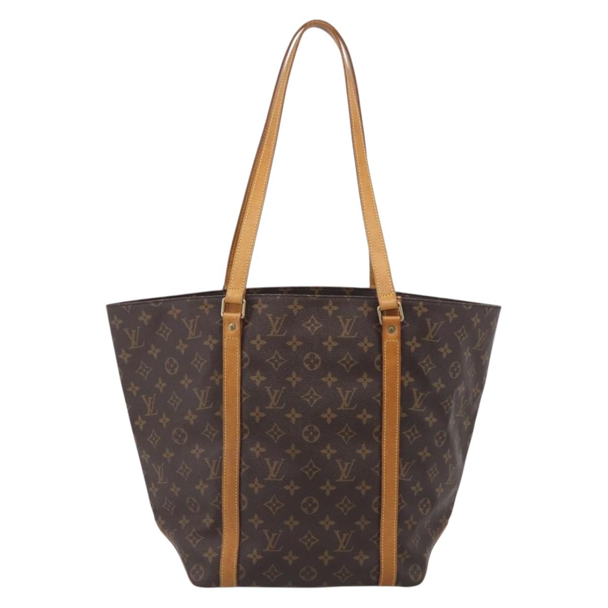 LOUIS VUITTON Monogram Sac Shopping Tote Bag M51108 LV Auth 208227A