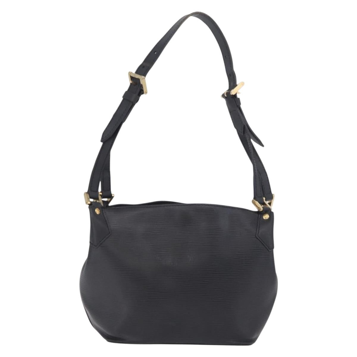 LOUIS VUITTON Epi Mandala PM Shoulder Bag Black M58932 LV Auth 208234