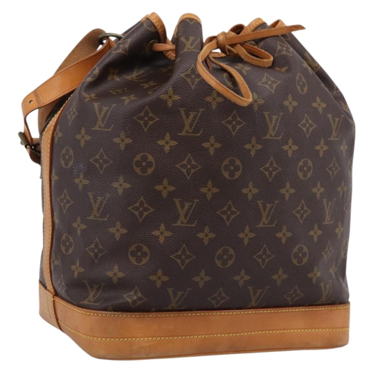 LOUIS VUITTON Monogram Noe Shoulder Bag M42224 LV Auth 208247V
