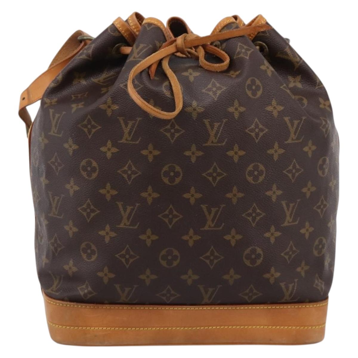 LOUIS VUITTON Monogram Noe Shoulder Bag M42224 LV Auth 208247V