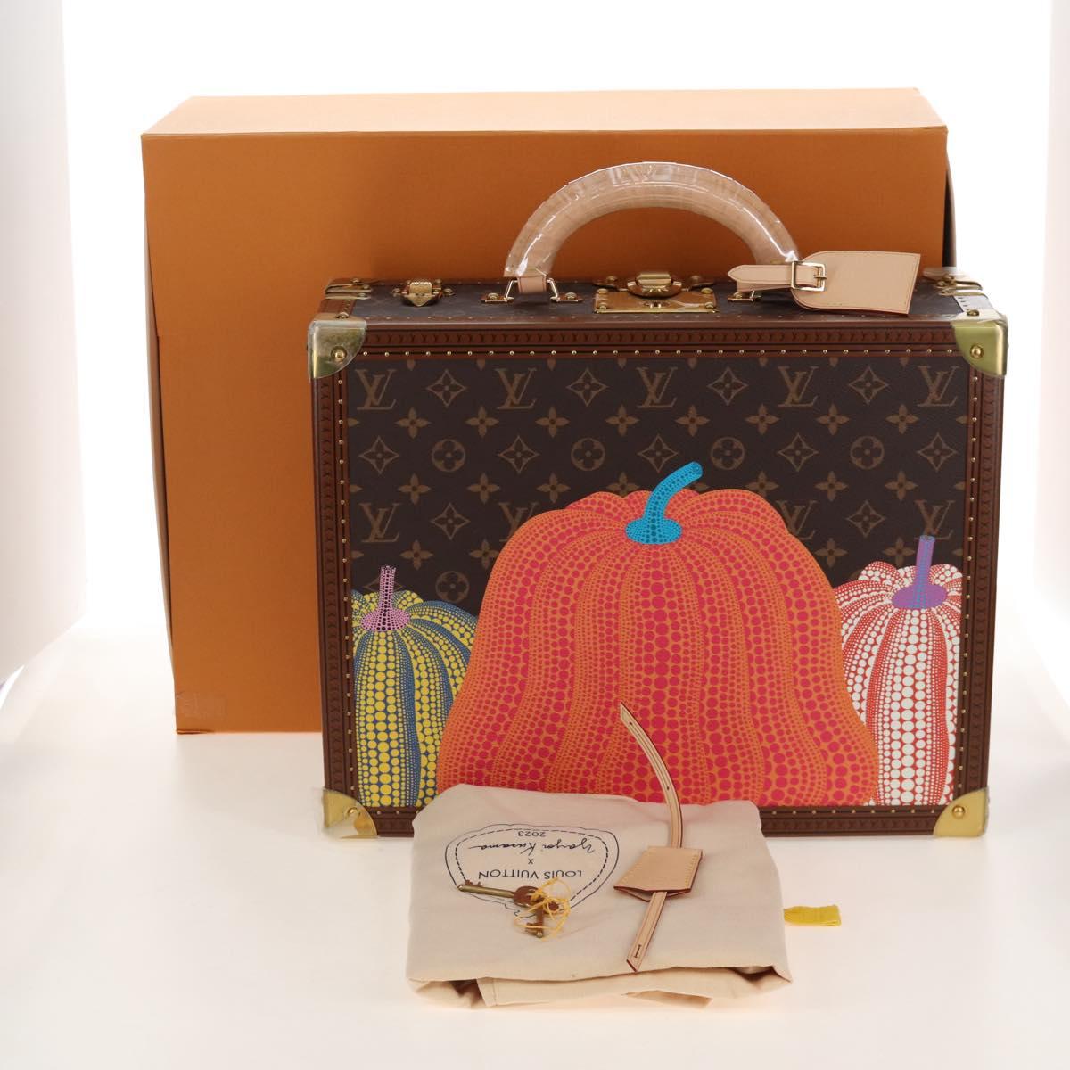 LOUIS VUITTON Monogram LVxYK Cotoville 40 Trunk Blue M10156 LV Auth 208249SM