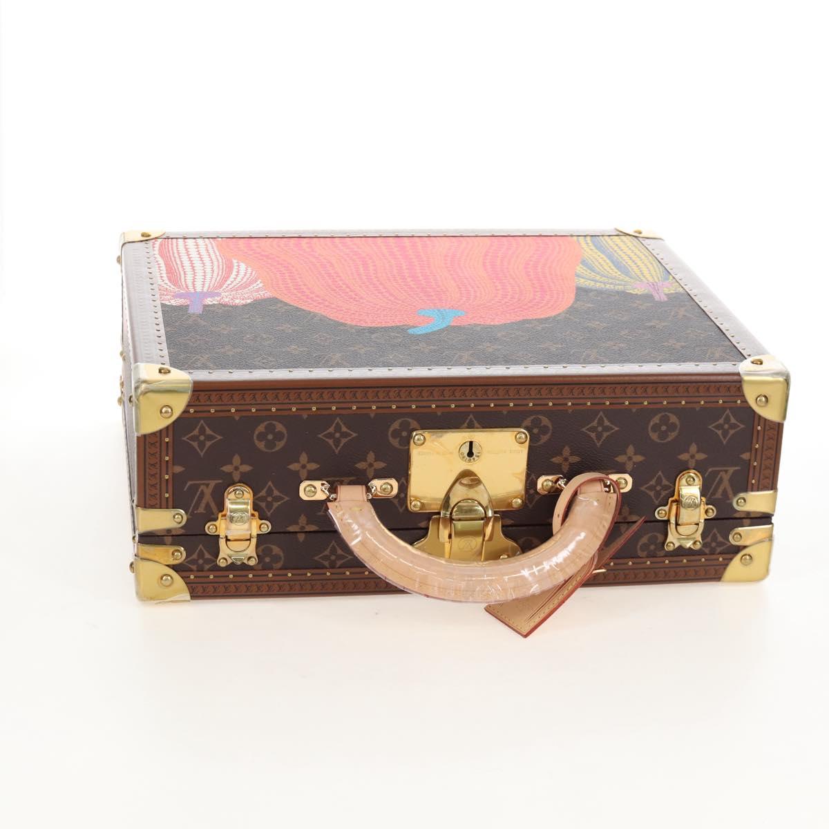 LOUIS VUITTON Monogram LVxYK Cotoville 40 Trunk Blue M10156 LV Auth 208249SM