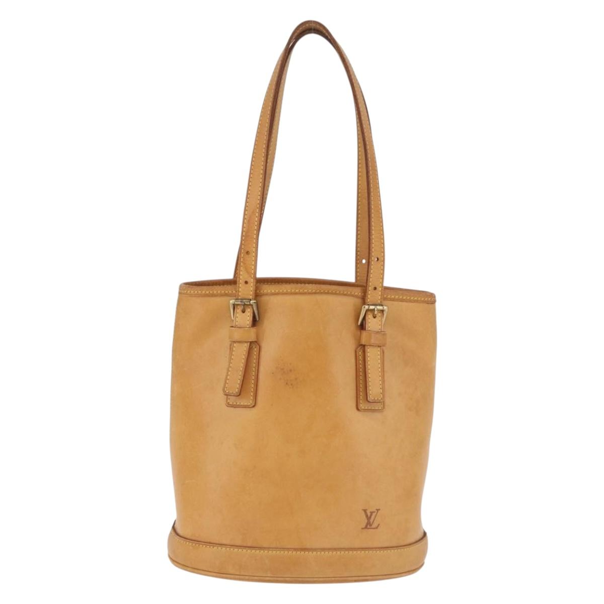 LOUIS VUITTON Nomad Male Ventiem Bag 20th Anniversary Beige M99070 Auth 208255A