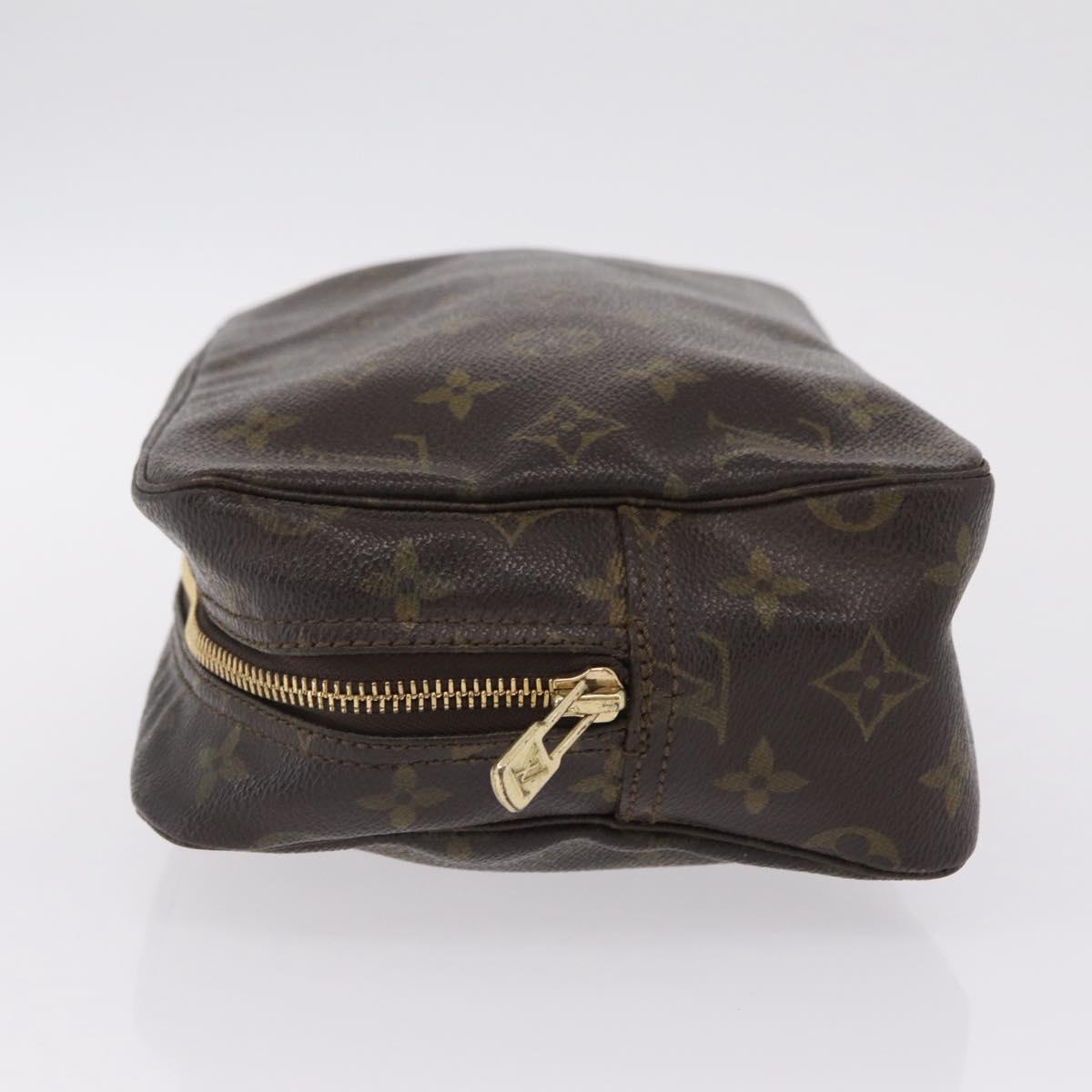 LOUIS VUITTON Monogram Trousse Toilette 28 Clutch Bag M47522 LV Auth 208267