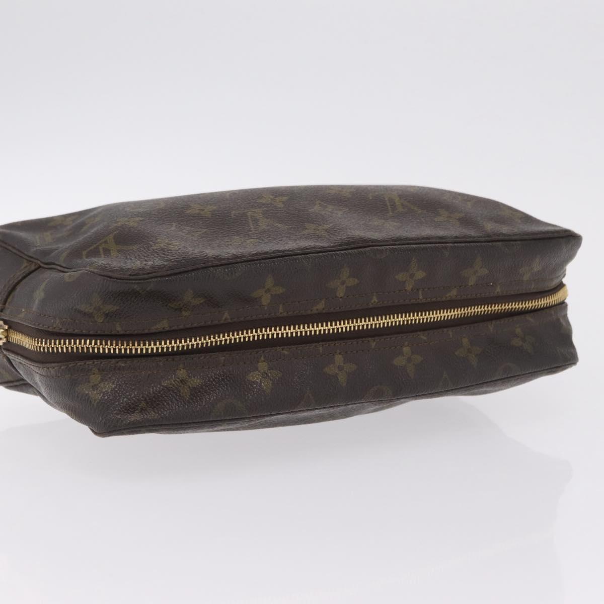 LOUIS VUITTON Monogram Trousse Toilette 28 Clutch Bag M47522 LV Auth 208267