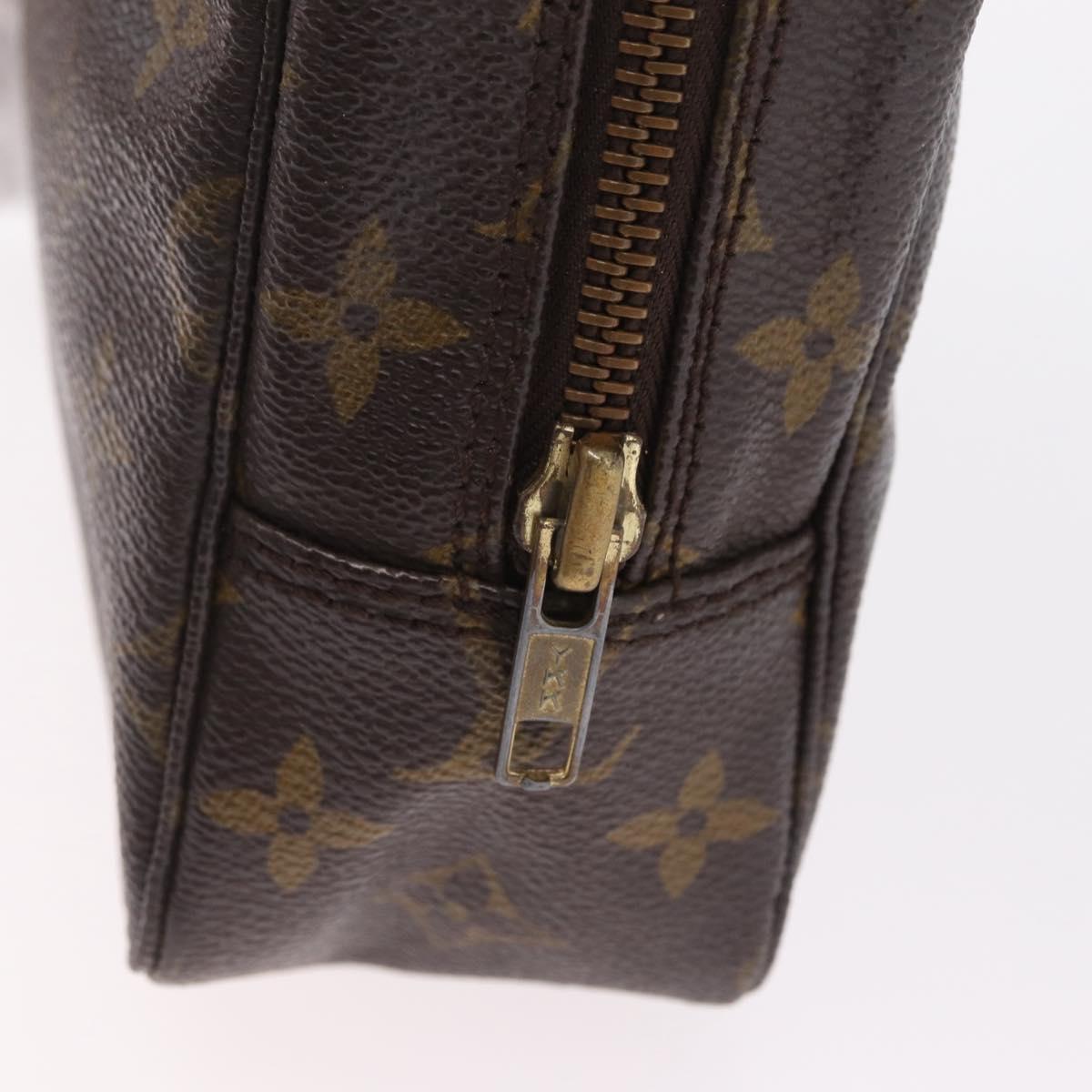 LOUIS VUITTON Monogram Trousse Toilette 23 Clutch Bag M47524 LV Auth 208270