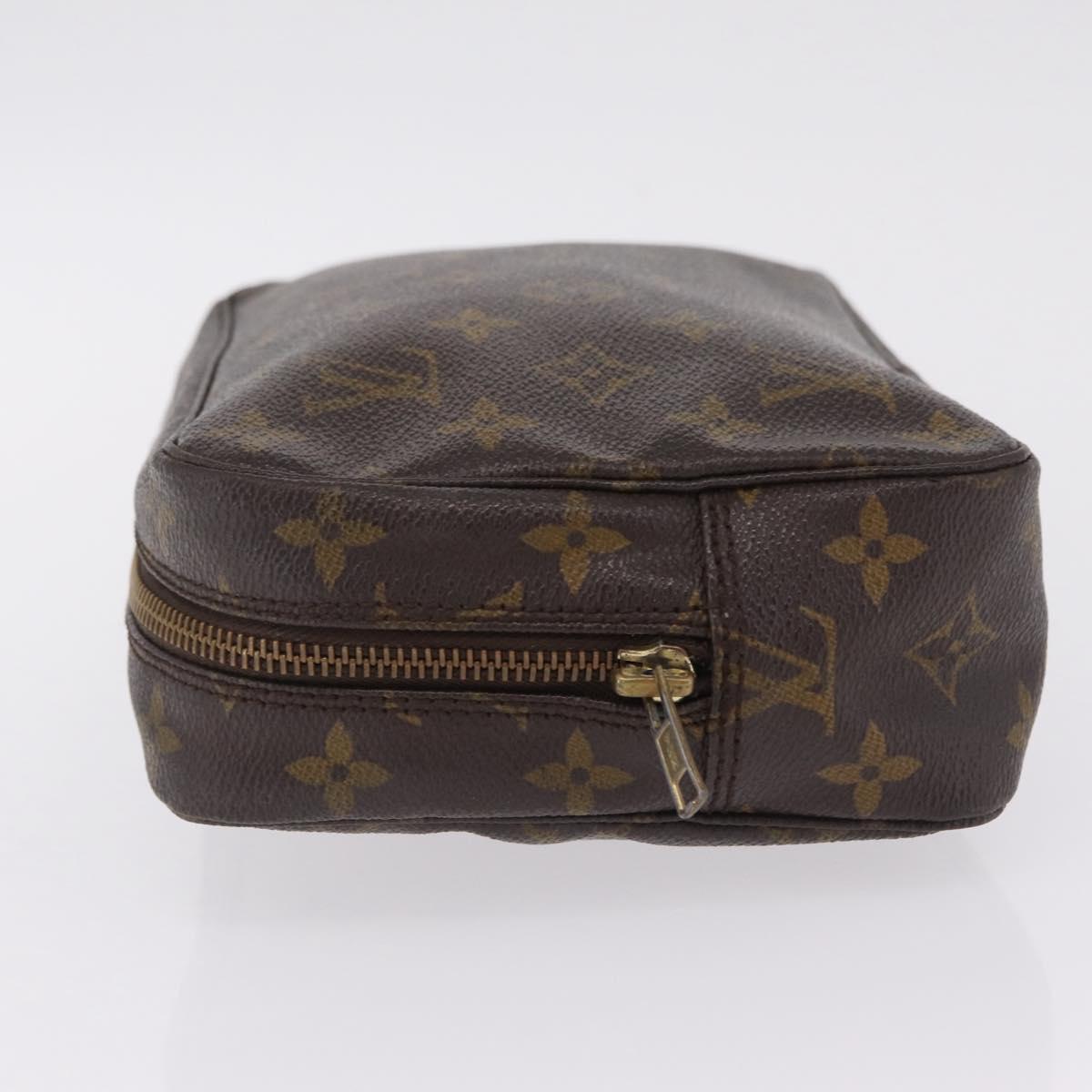 LOUIS VUITTON Monogram Trousse Toilette 23 Clutch Bag M47524 LV Auth 208270