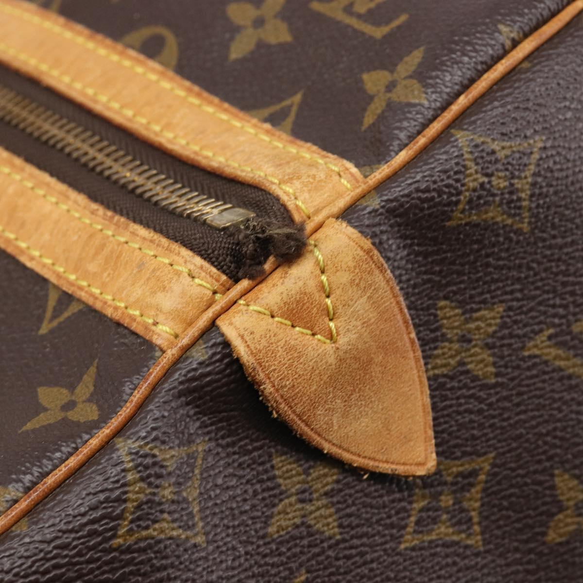 LOUIS VUITTON Monogram Sac Souple 45 Boston Bag M41624 LV Auth 208272