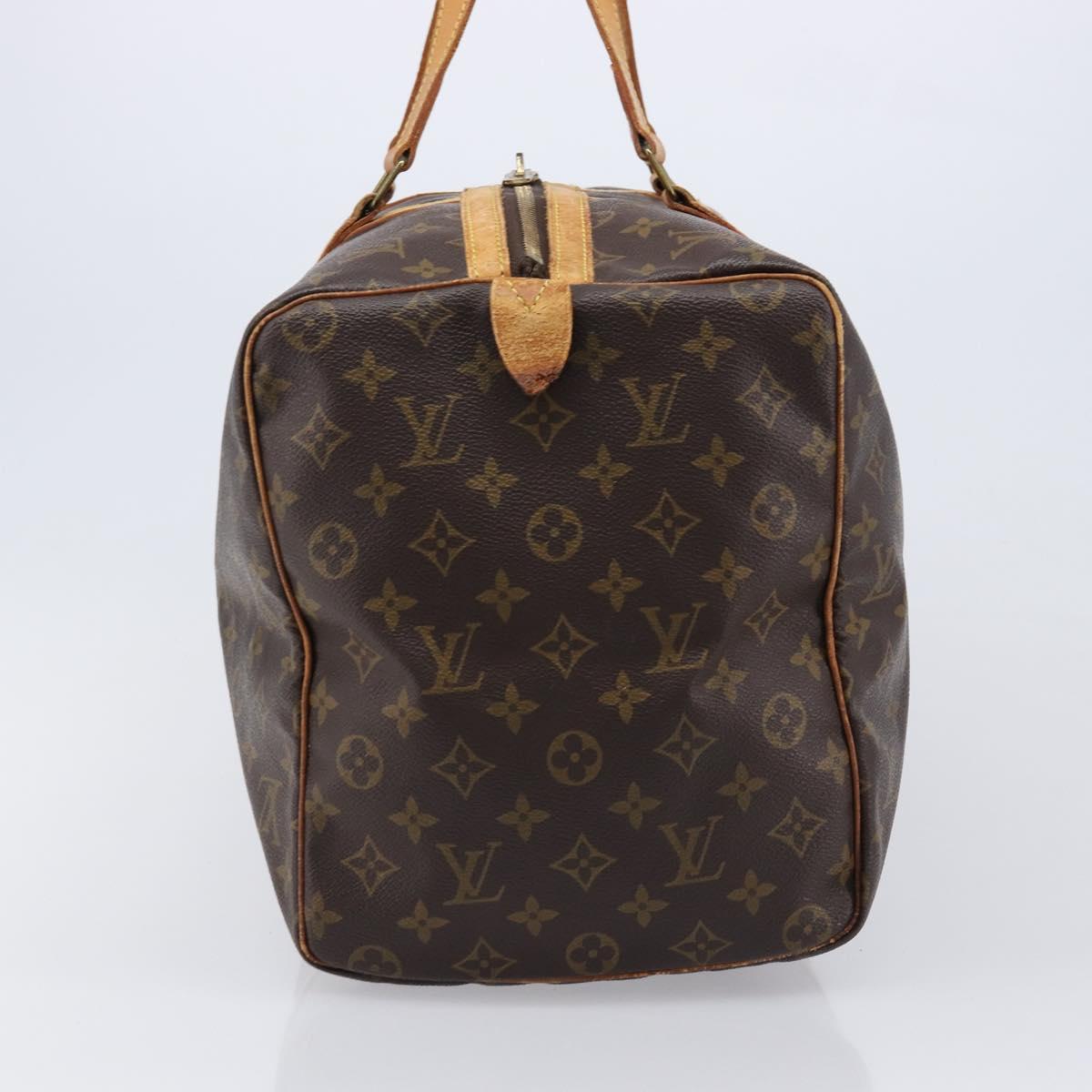 LOUIS VUITTON Monogram Sac Souple 45 Boston Bag M41624 LV Auth 208272
