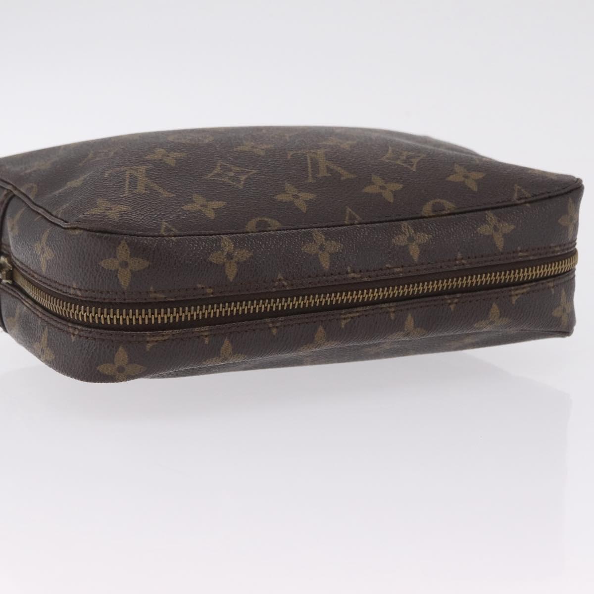 LOUIS VUITTON Monogram Trousse Toilette 23 Clutch Bag M47524 LV Auth 208274
