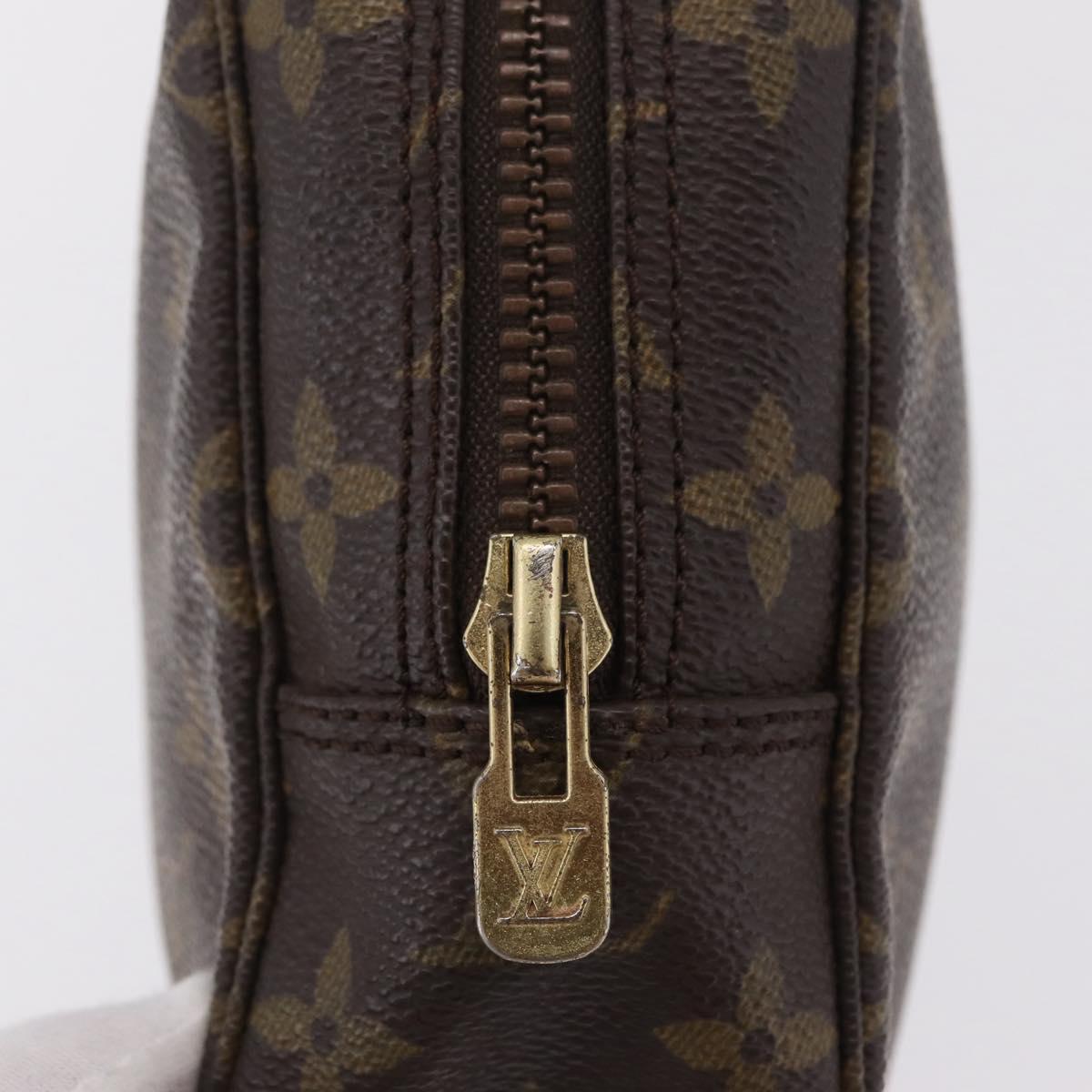 LOUIS VUITTON Monogram Trousse Toilette 23 Clutch Bag M47524 LV Auth 208275