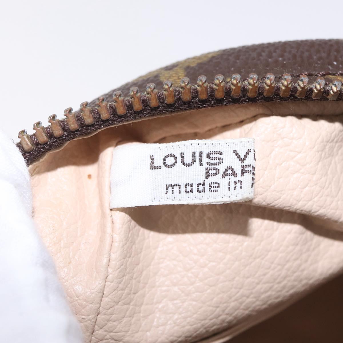 LOUIS VUITTON Monogram Trousse Toilette 23 Clutch Bag M47524 LV Auth 208275