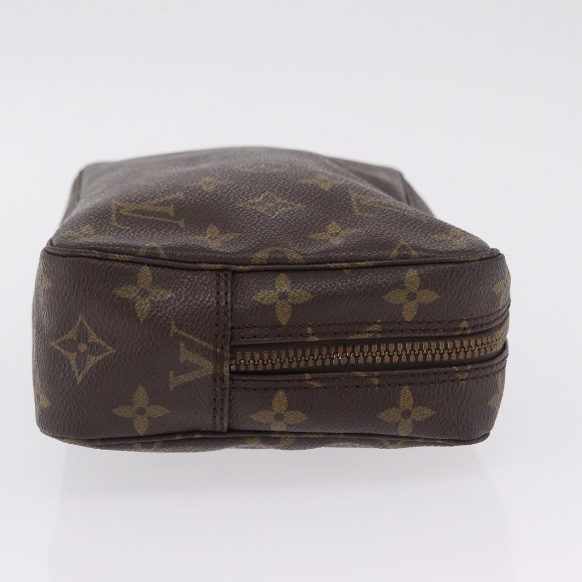 LOUIS VUITTON Monogram Trousse Toilette 23 Clutch Bag M47524 LV Auth 208275