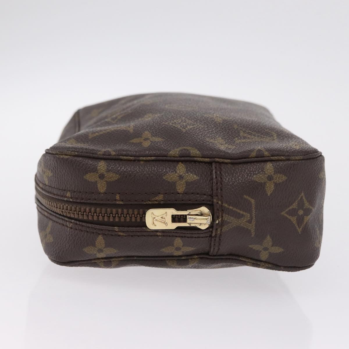 LOUIS VUITTON Monogram Trousse Toilette 23 Clutch Bag M47524 LV Auth 208275