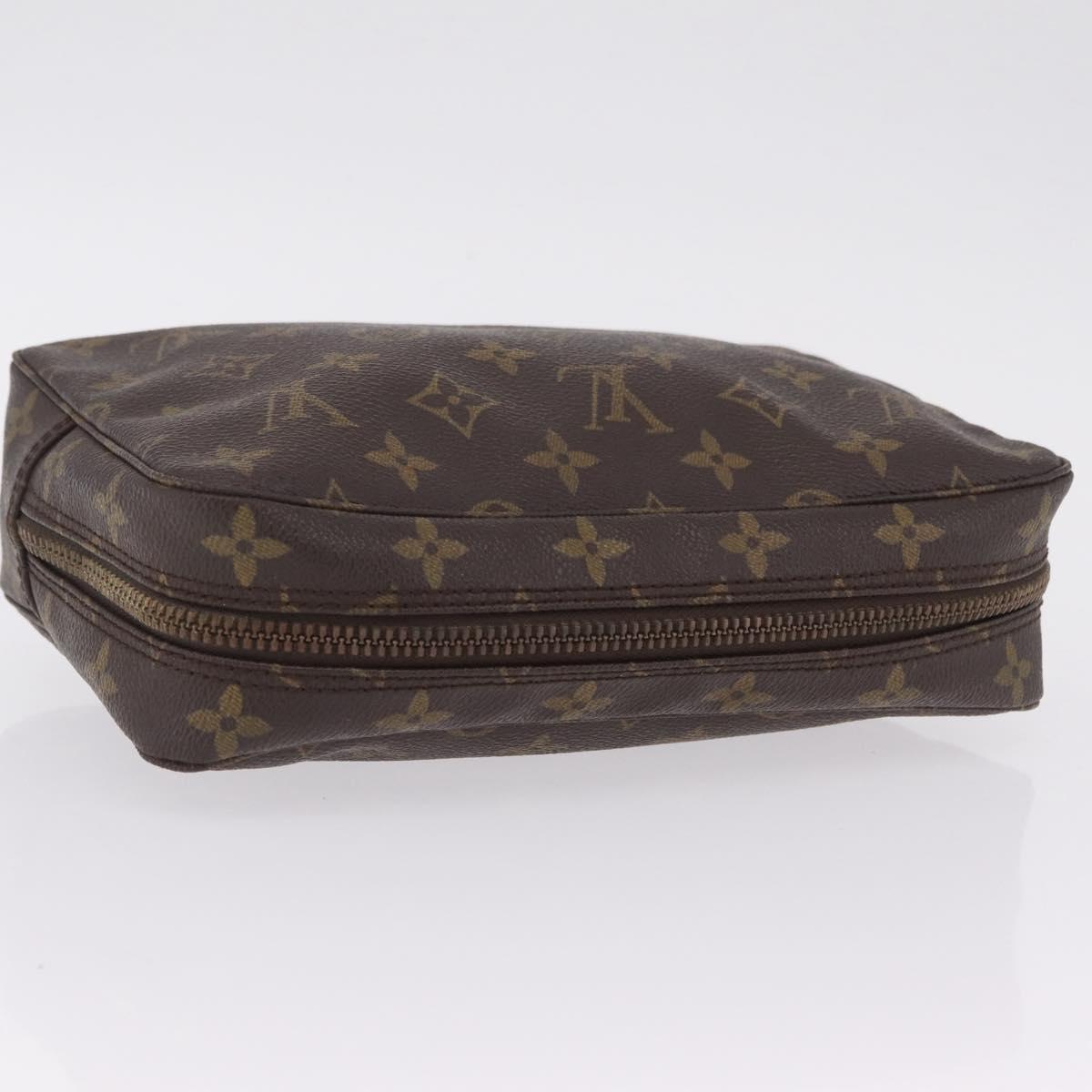 LOUIS VUITTON Monogram Trousse Toilette 23 Clutch Bag M47524 LV Auth 208275