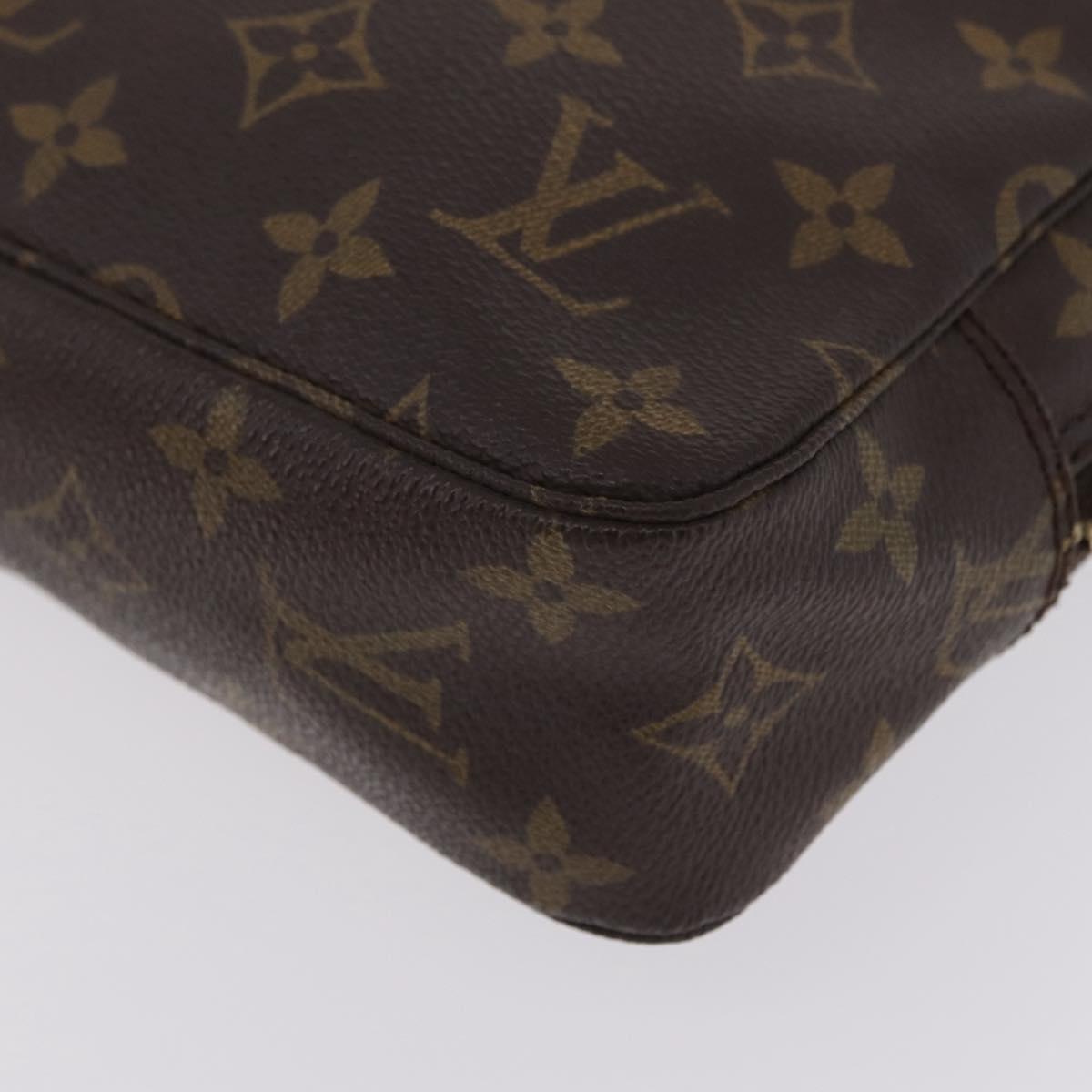 LOUIS VUITTON Monogram Trousse Toilette 23 Clutch Bag M47524 LV Auth 208275