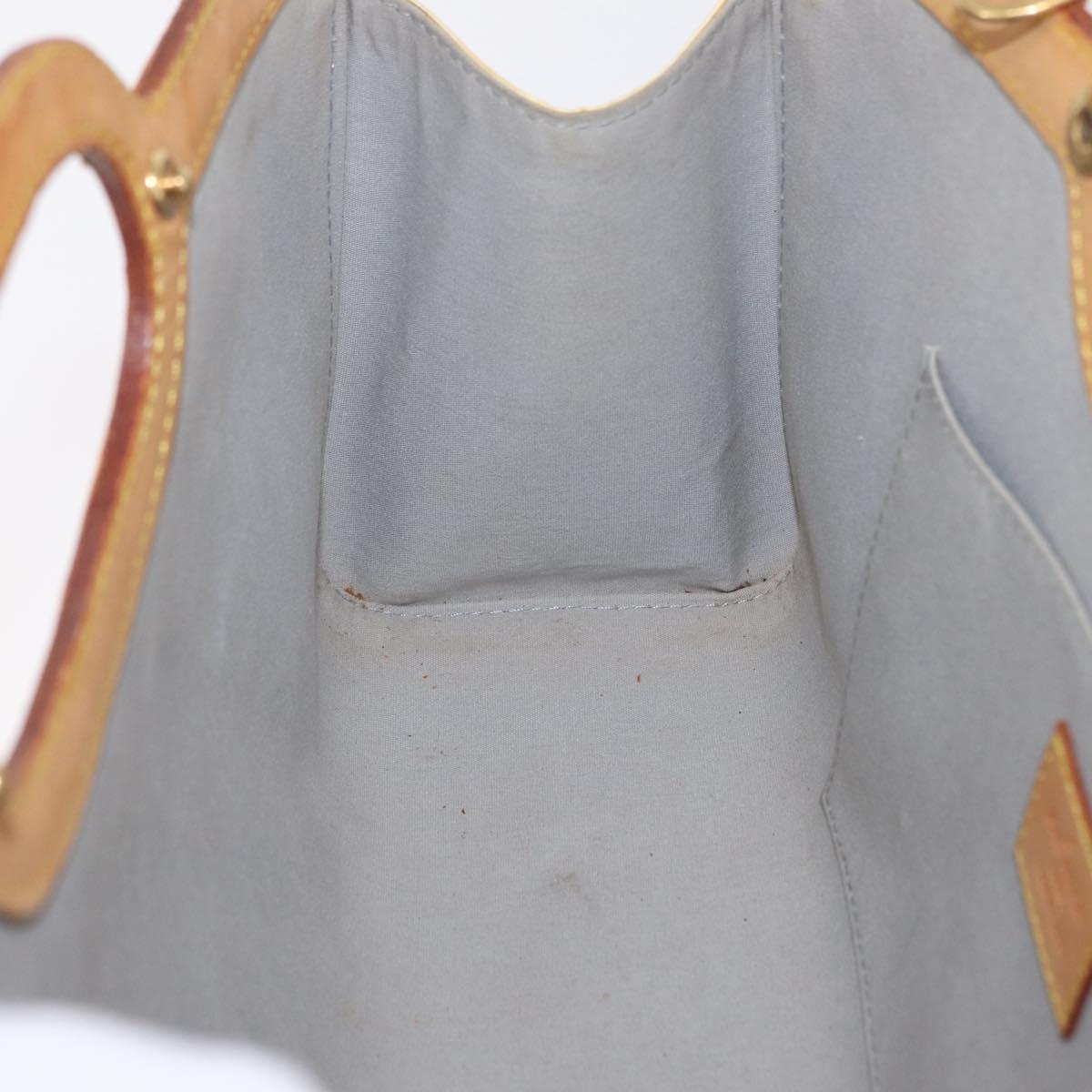 LOUIS VUITTON Monogram Vernis Roxbury Drive Bag 2way Perle M91374 LV Auth 208289