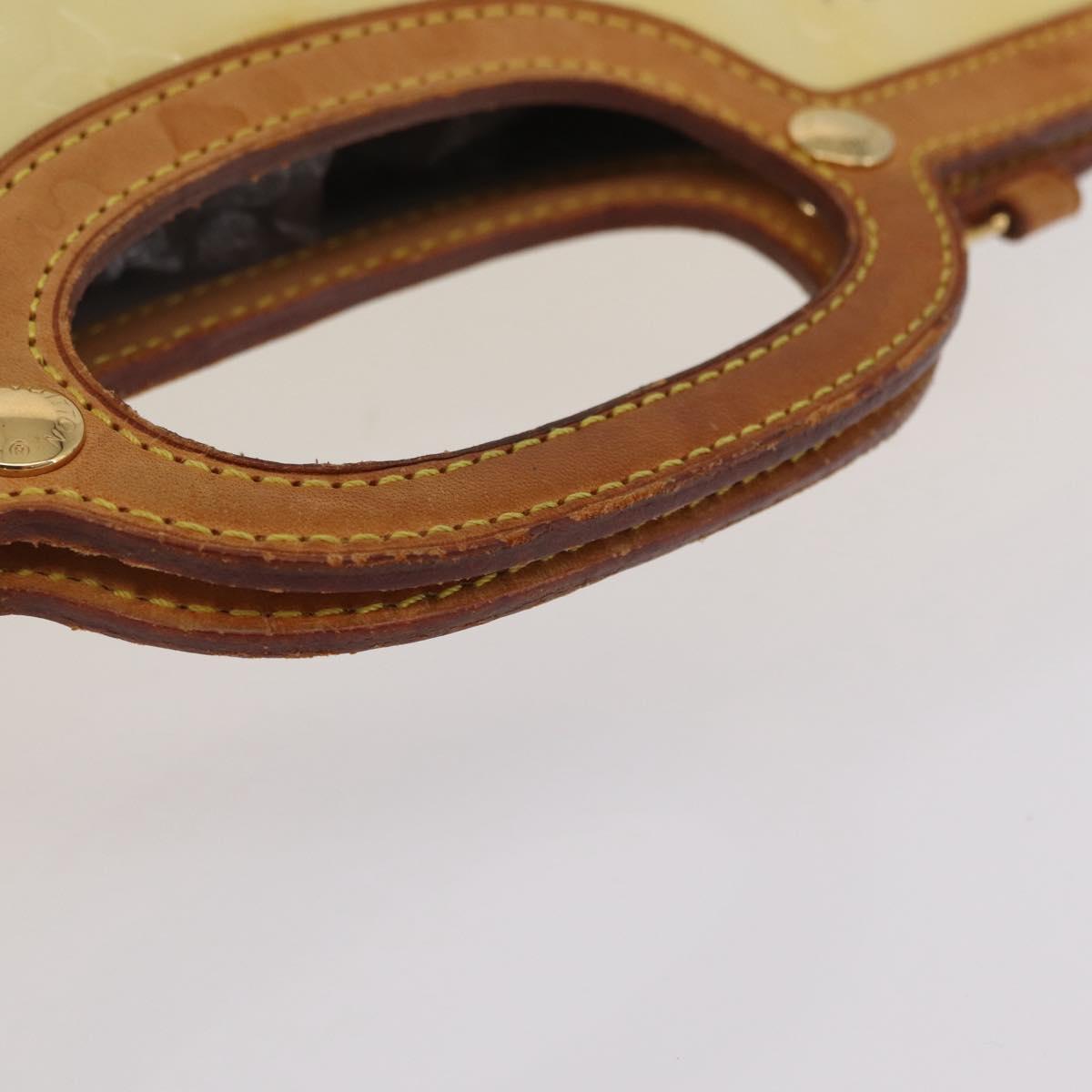 LOUIS VUITTON Monogram Vernis Roxbury Drive Bag 2way Perle M91374 LV Auth 208289