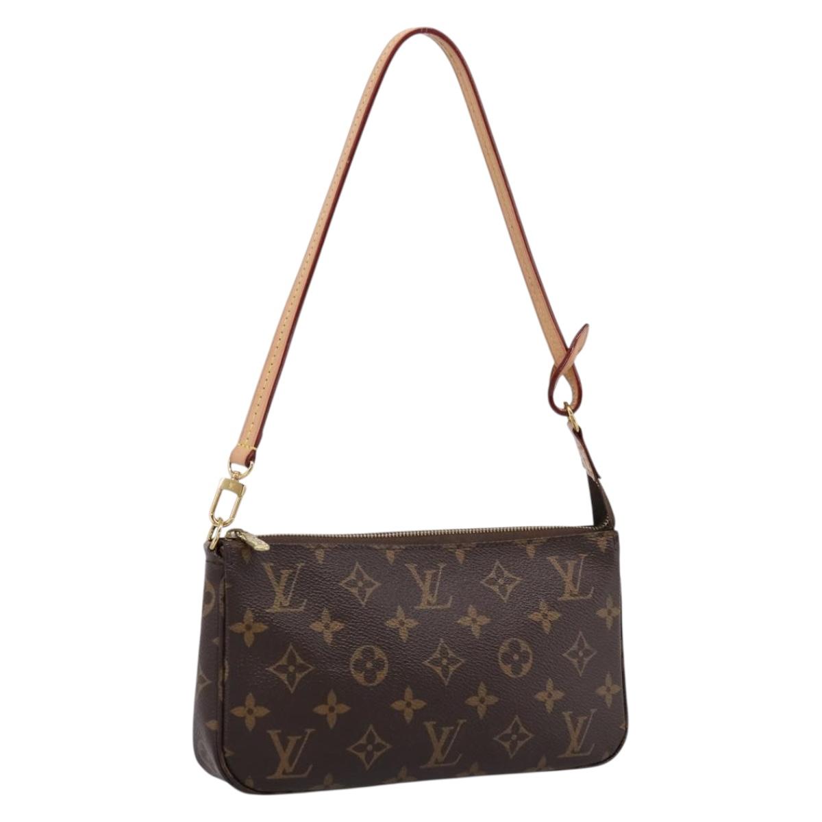 LOUIS VUITTON Monogram Pochette Accessoires New Model M40712 LV Auth 208316V
