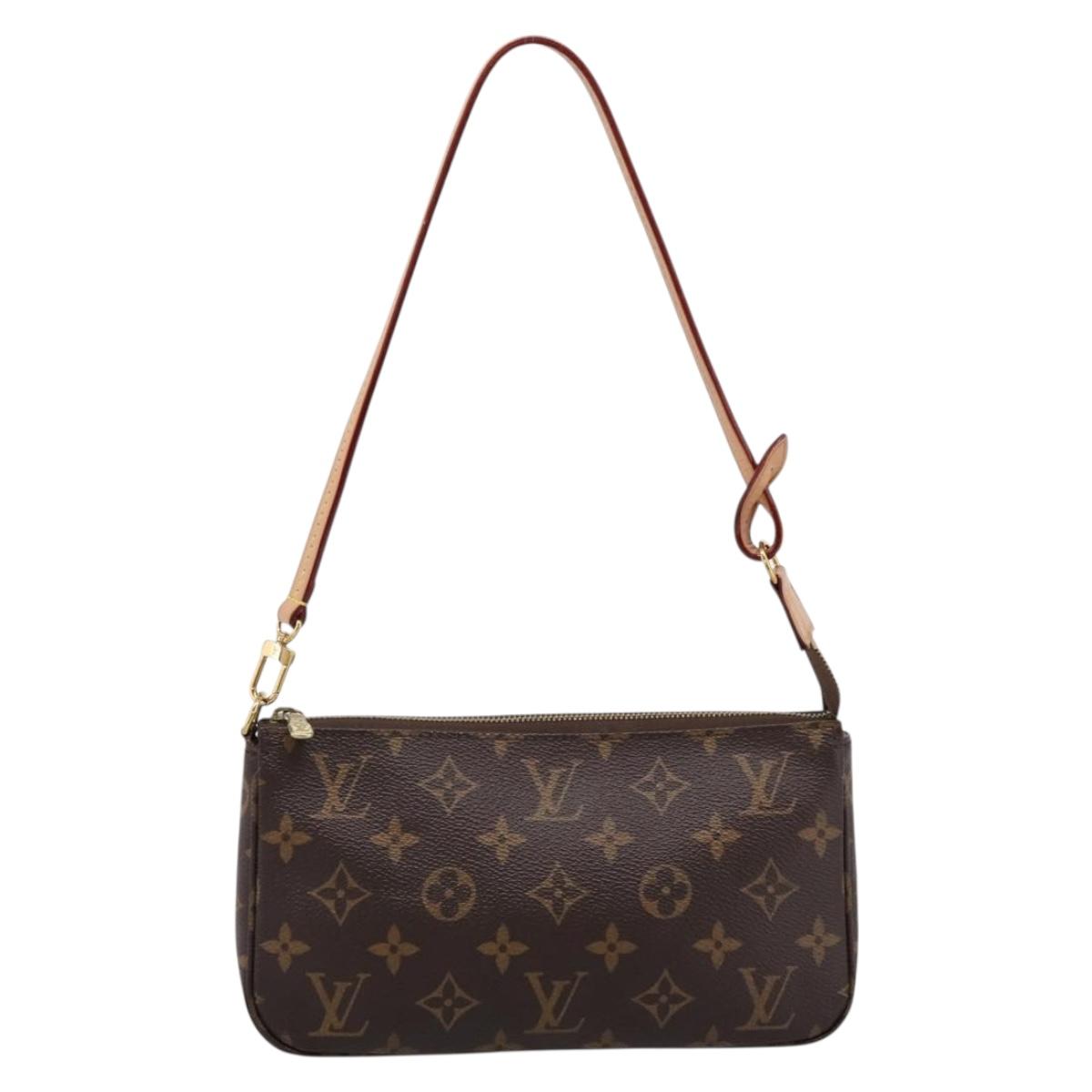 LOUIS VUITTON Monogram Pochette Accessoires New Model M40712 LV Auth 208316V