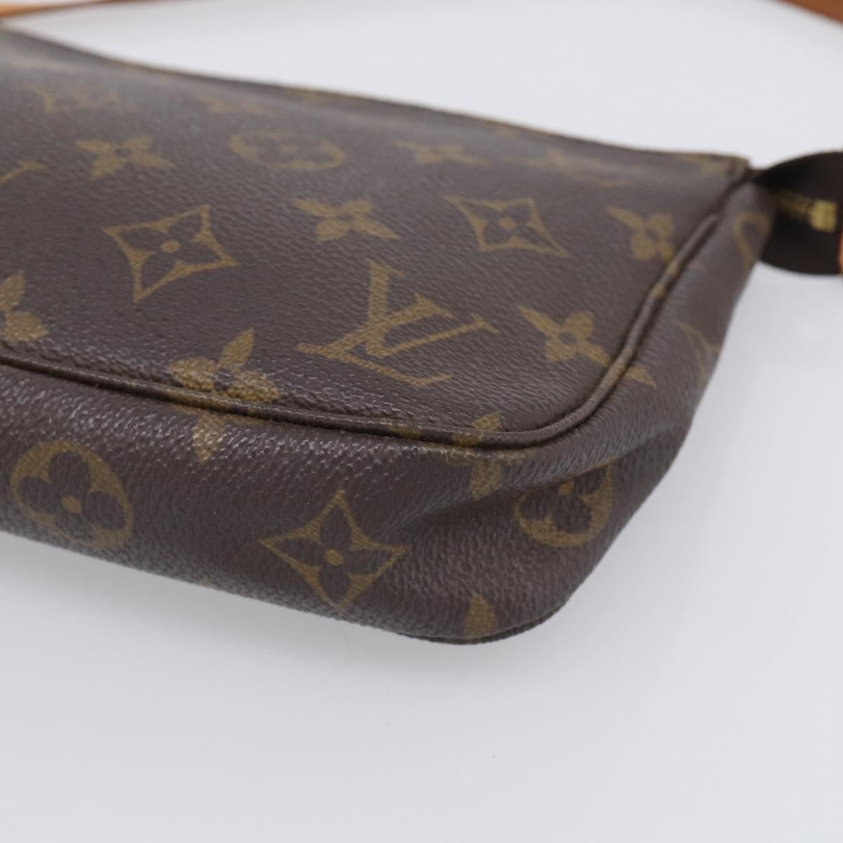 LOUIS VUITTON Monogram Pochette Accessoires Pouch M51980 LV Auth 208317