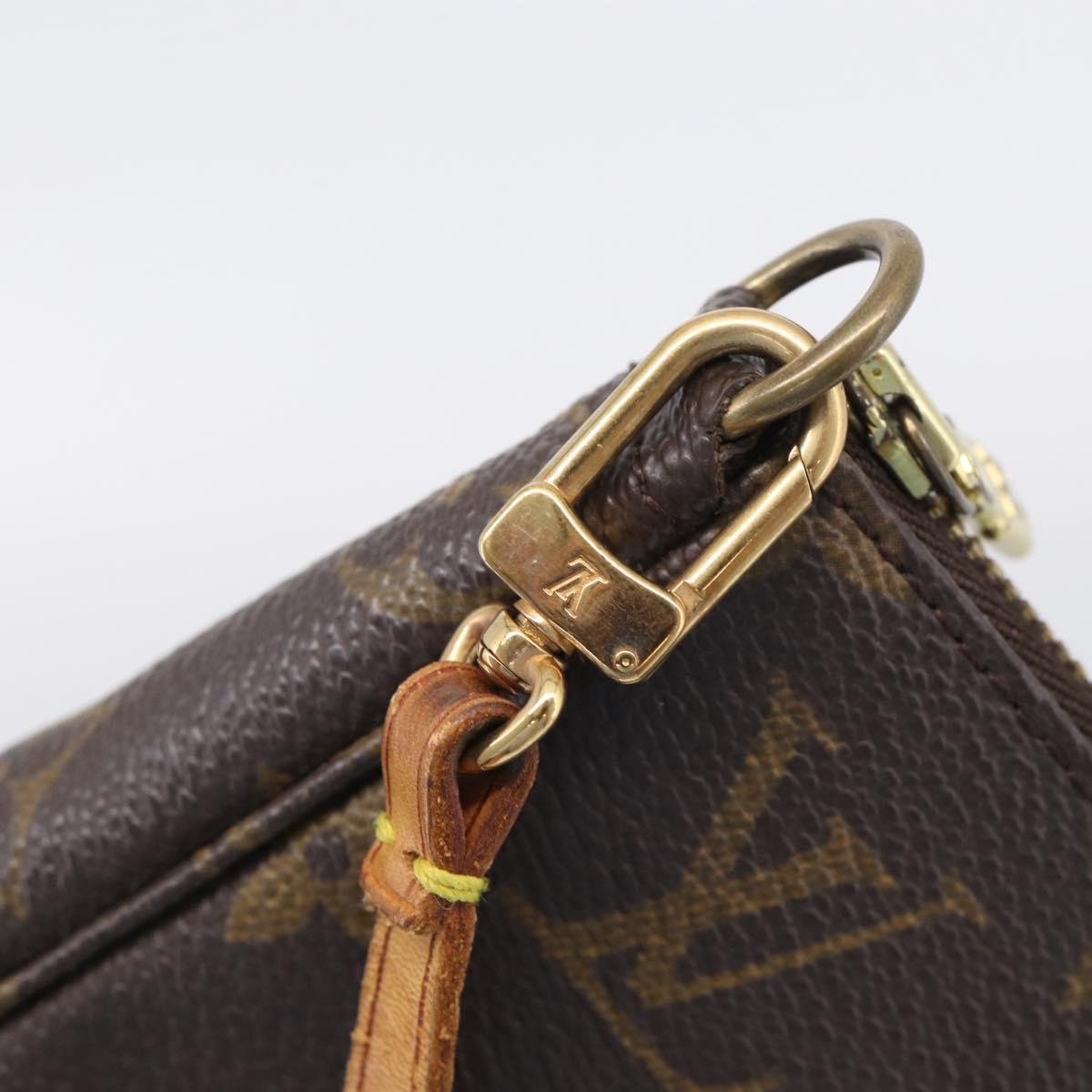 LOUIS VUITTON Monogram Pochette Accessoires Pouch M51980 LV Auth 208317
