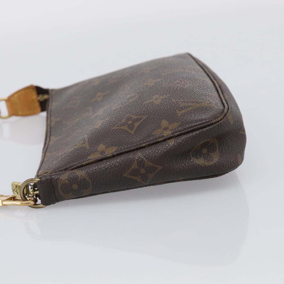 LOUIS VUITTON Monogram Pochette Accessoires Pouch M51980 LV Auth 208317