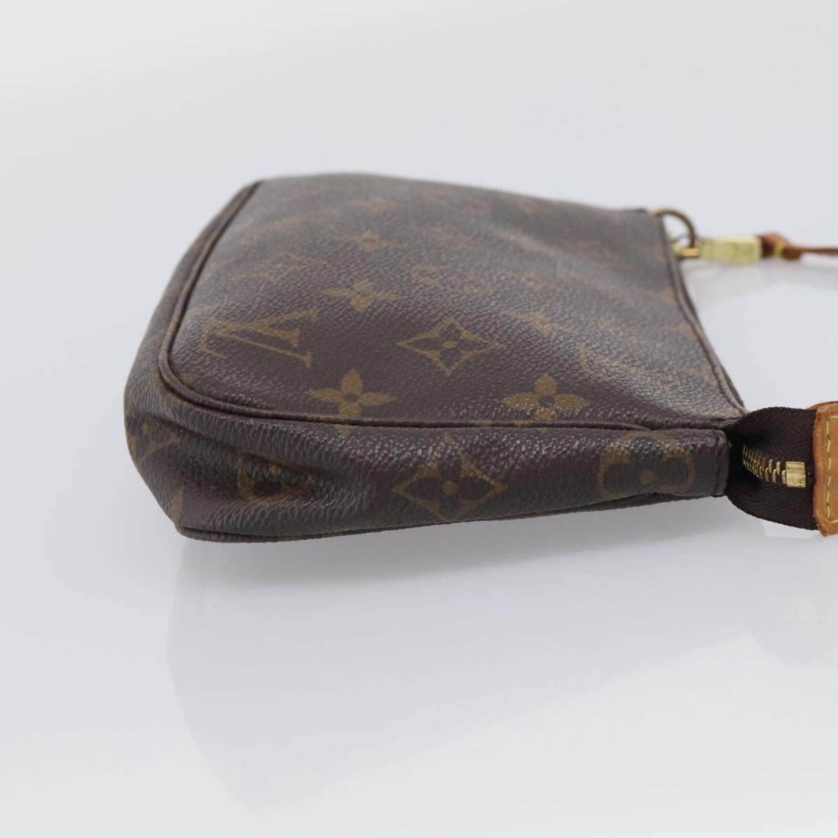 LOUIS VUITTON Monogram Pochette Accessoires Pouch M51980 LV Auth 208317