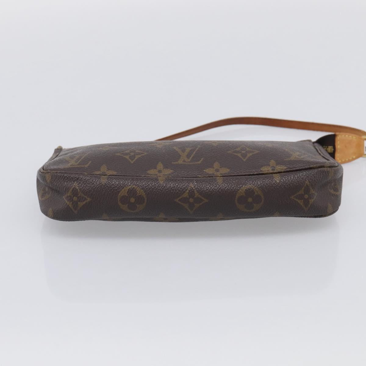LOUIS VUITTON Monogram Pochette Accessoires Pouch M51980 LV Auth 208317