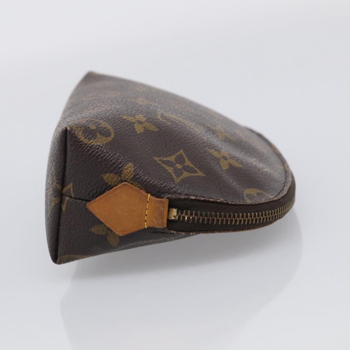 LOUIS VUITTON Monogram Pochette Cosmetic PM Pouch M43998 LV Auth 208318