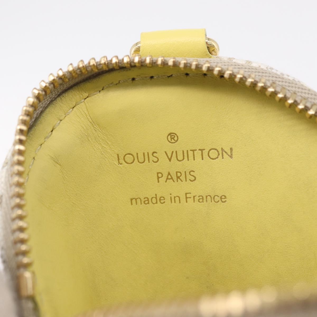 LOUIS VUITTON Pre Owned 1854 print Porte Monnaie Round M81173 LV Auth 208321A