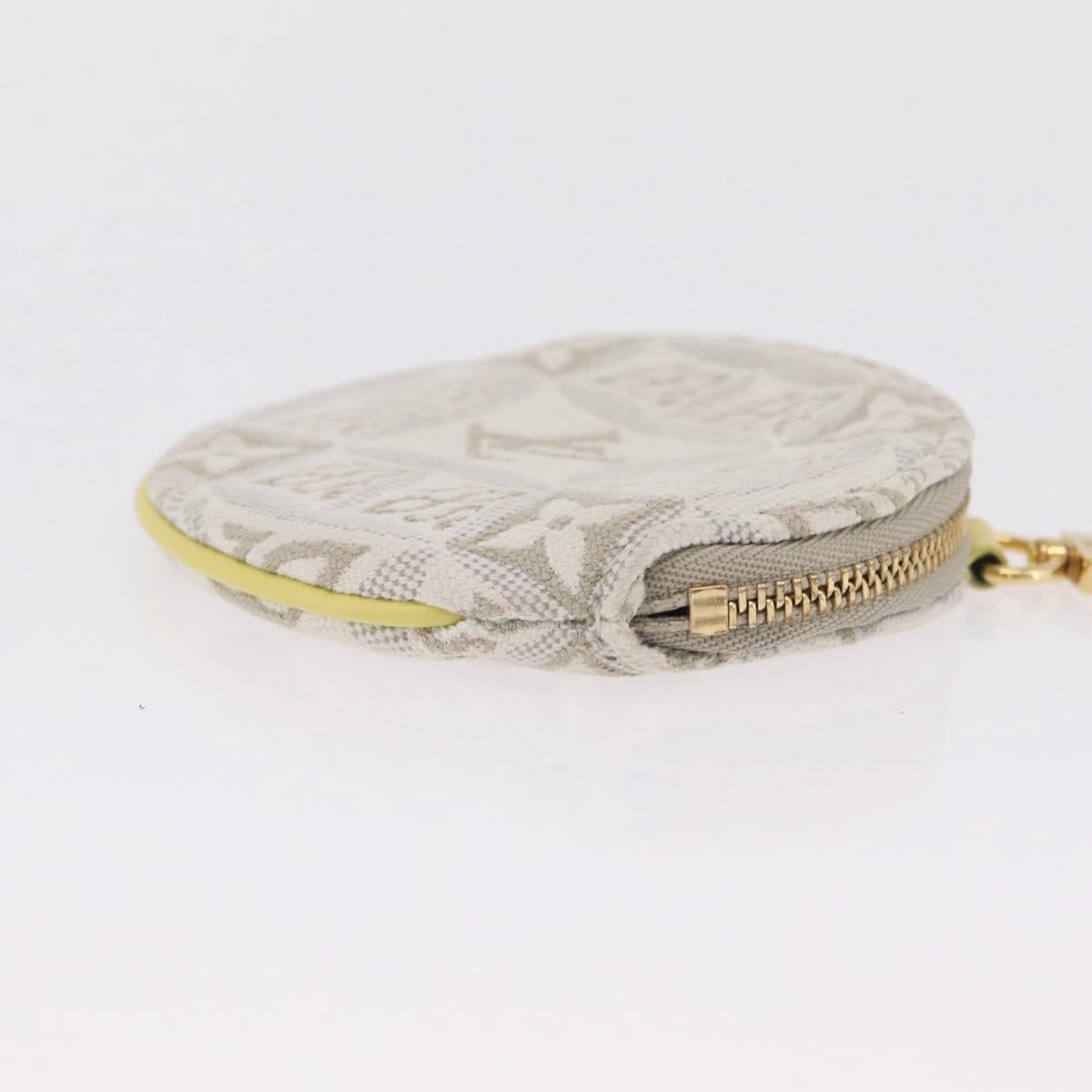 LOUIS VUITTON Pre Owned 1854 print Porte Monnaie Round M81173 LV Auth 208321A