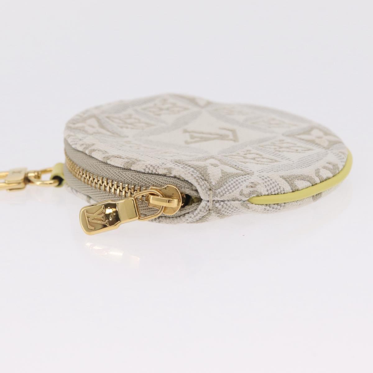 LOUIS VUITTON Pre Owned 1854 print Porte Monnaie Round M81173 LV Auth 208321A