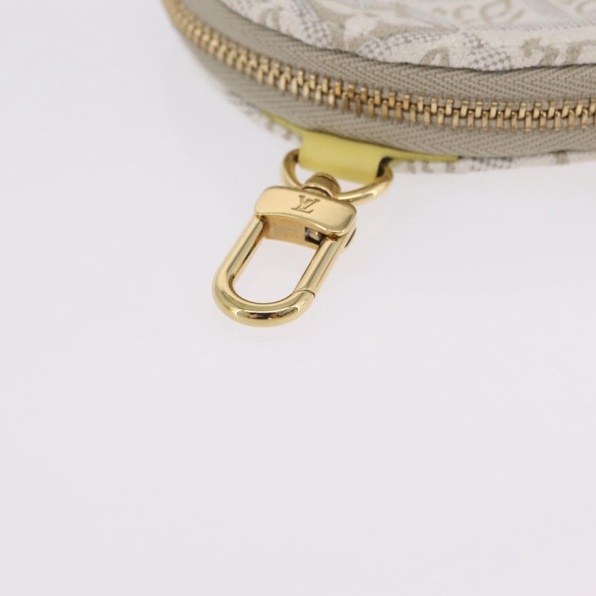LOUIS VUITTON Pre Owned 1854 print Porte Monnaie Round M81173 LV Auth 208321A