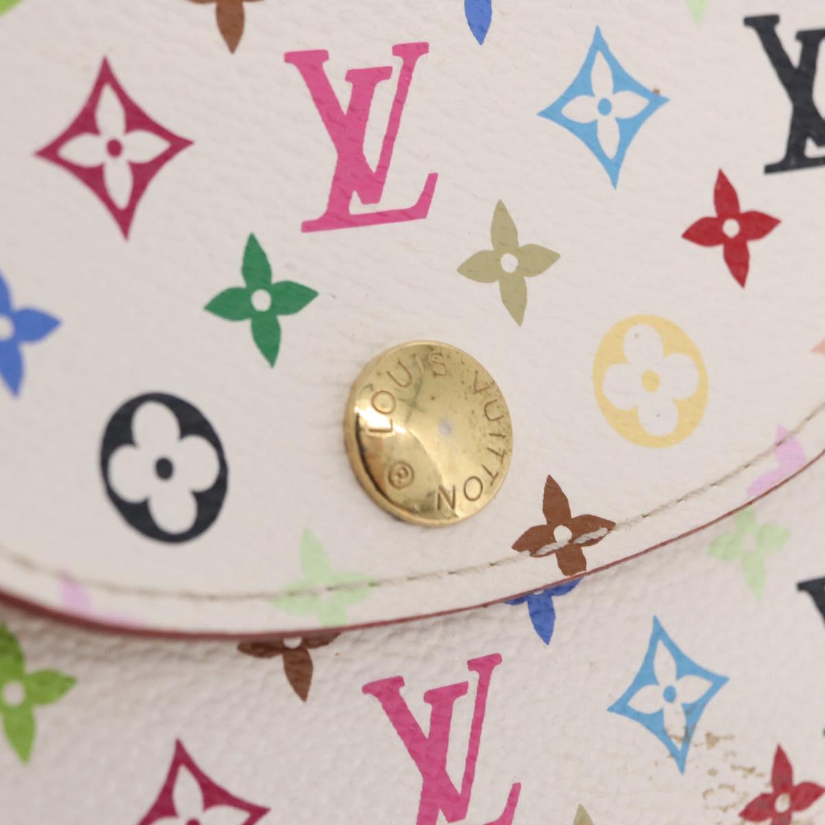 LOUIS VUITTON Multicolor Anvelop Cult De Vuitto Card Case M66557 LV Auth 208325