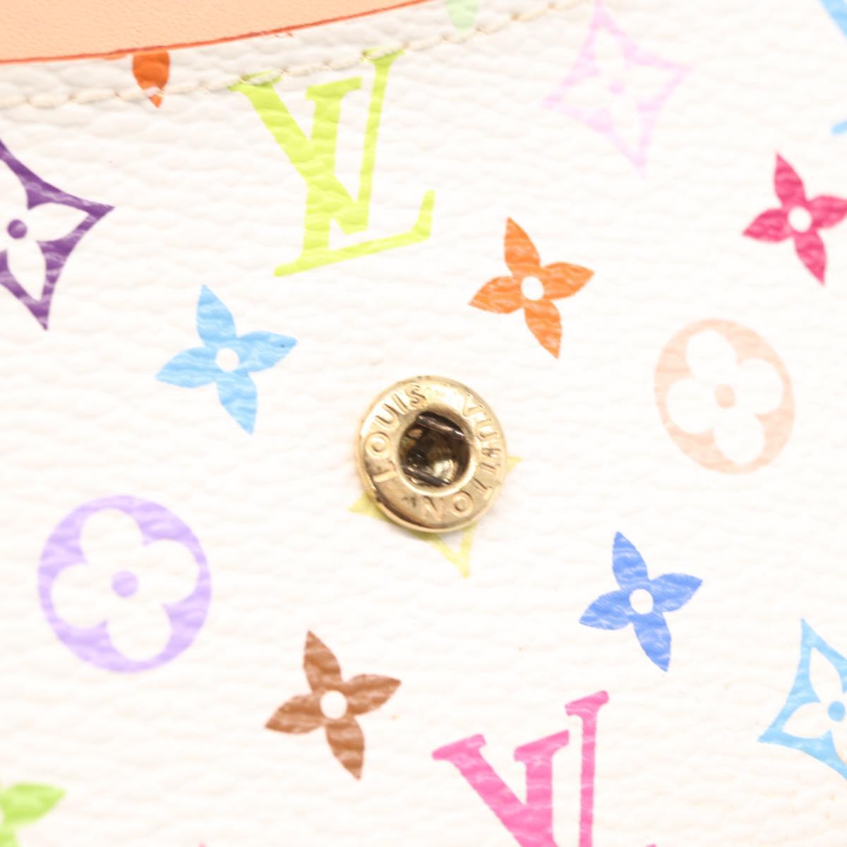 LOUIS VUITTON Multicolor Anvelop Cult De Vuitto Card Case M66557 LV Auth 208325