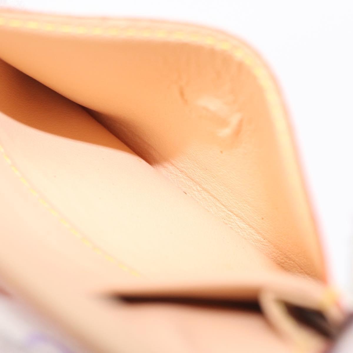 LOUIS VUITTON Multicolor Anvelop Cult De Vuitto Card Case M66557 LV Auth 208325