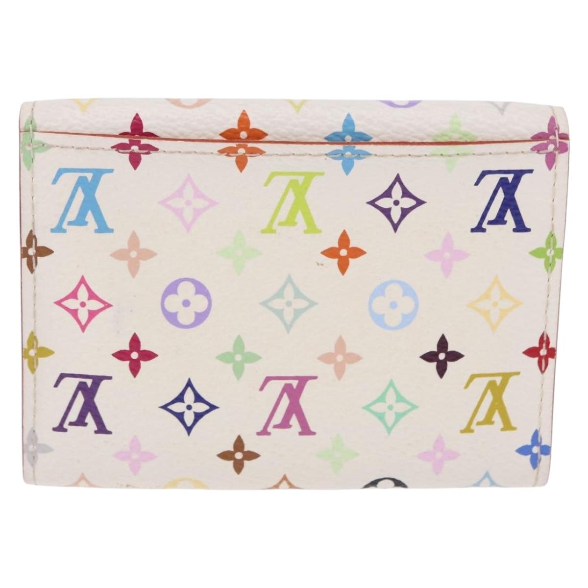LOUIS VUITTON Multicolor Anvelop Cult De Vuitto Card Case M66557 LV Auth 208325