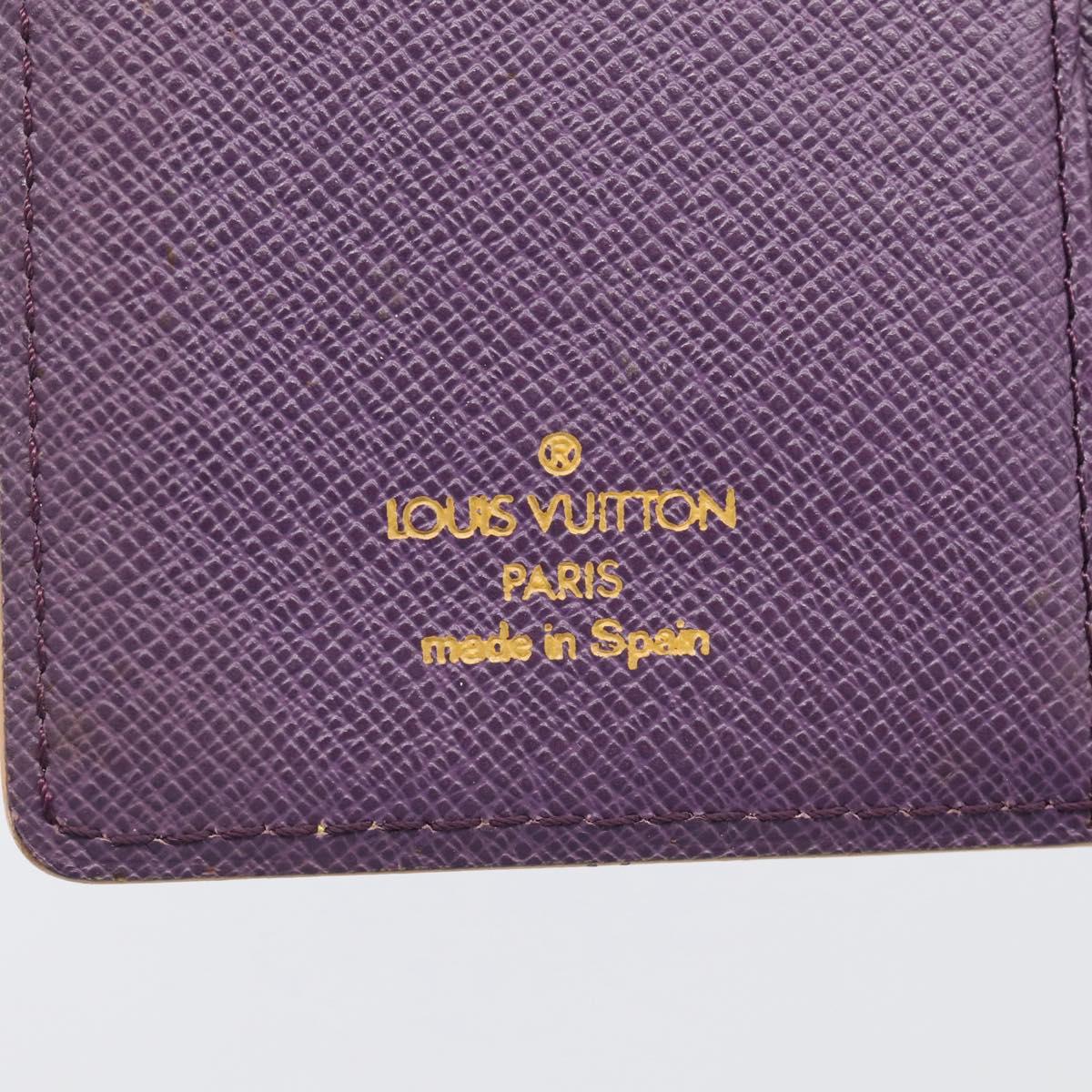 LOUIS VUITTON Epi Agenda PM Day Planner Cover Yellow R20059 LV Auth 208332