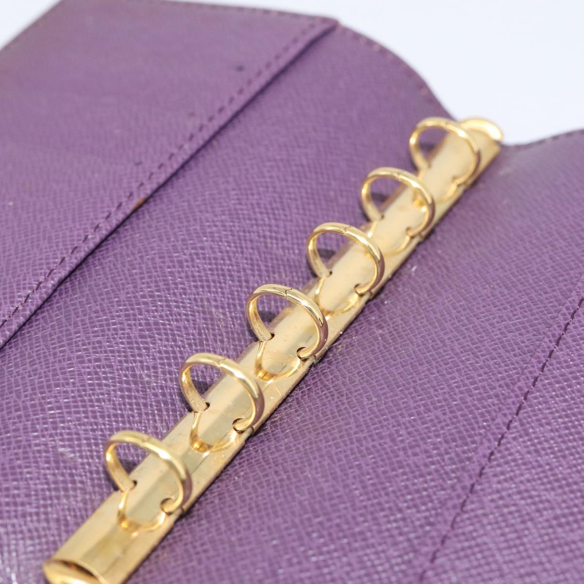 LOUIS VUITTON Epi Agenda PM Day Planner Cover Yellow R20059 LV Auth 208332