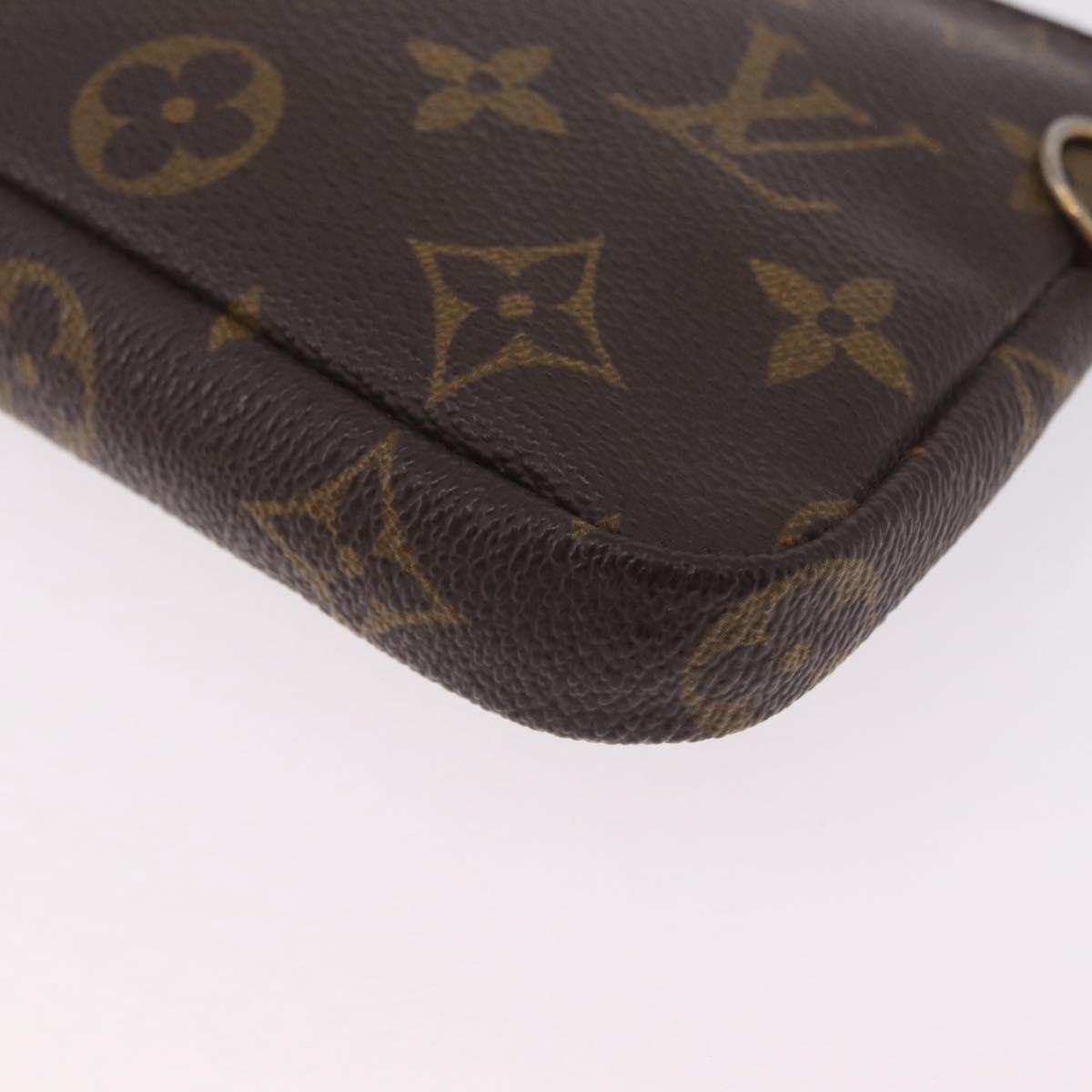LOUIS VUITTON Monogram Sac Shopping Pouch LV Auth 208333