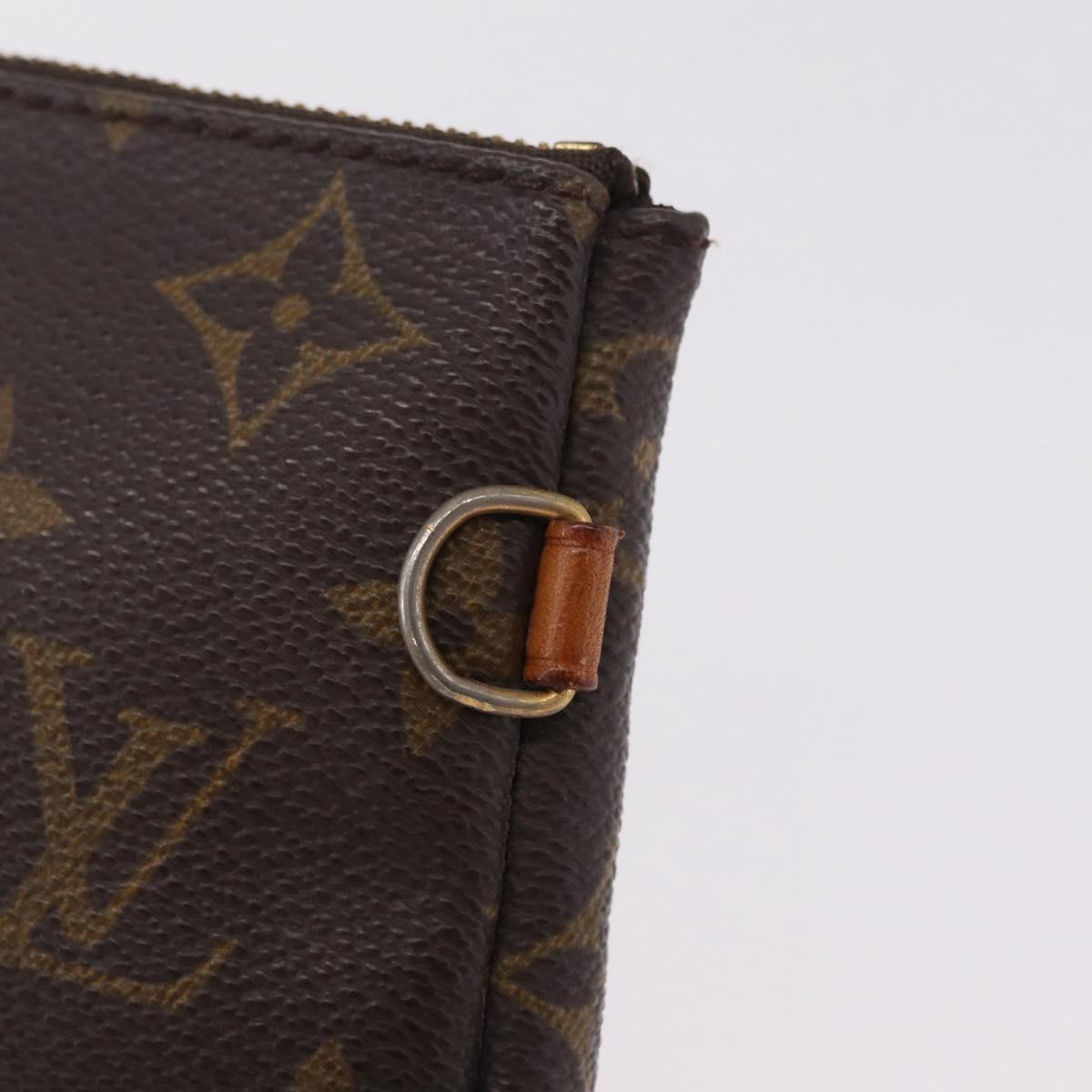 LOUIS VUITTON Monogram Sac Shopping Pouch LV Auth 208333