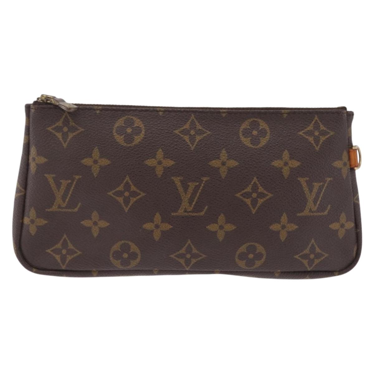 LOUIS VUITTON Monogram Sac Shopping Pouch LV Auth 208333