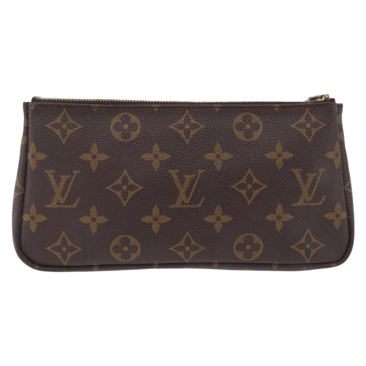 LOUIS VUITTON Monogram Sac Shopping Pouch LV Auth 208333
