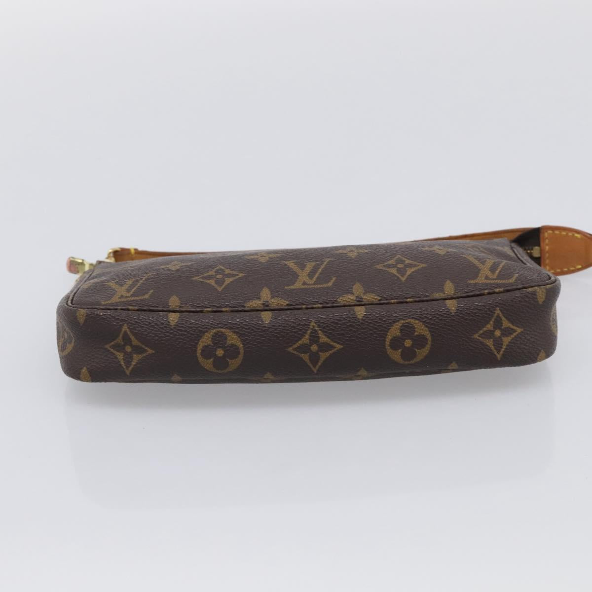 LOUIS VUITTON Monogram Pochette Accessoires Pouch M51980 LV Auth 208334A