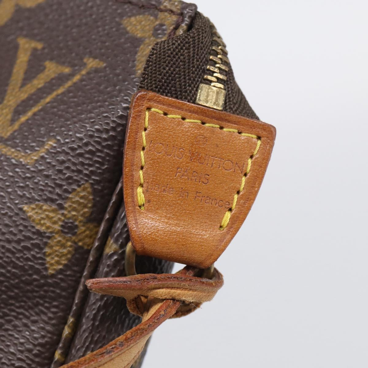 LOUIS VUITTON Monogram Pochette Accessoires Pouch M51980 LV Auth 208334A