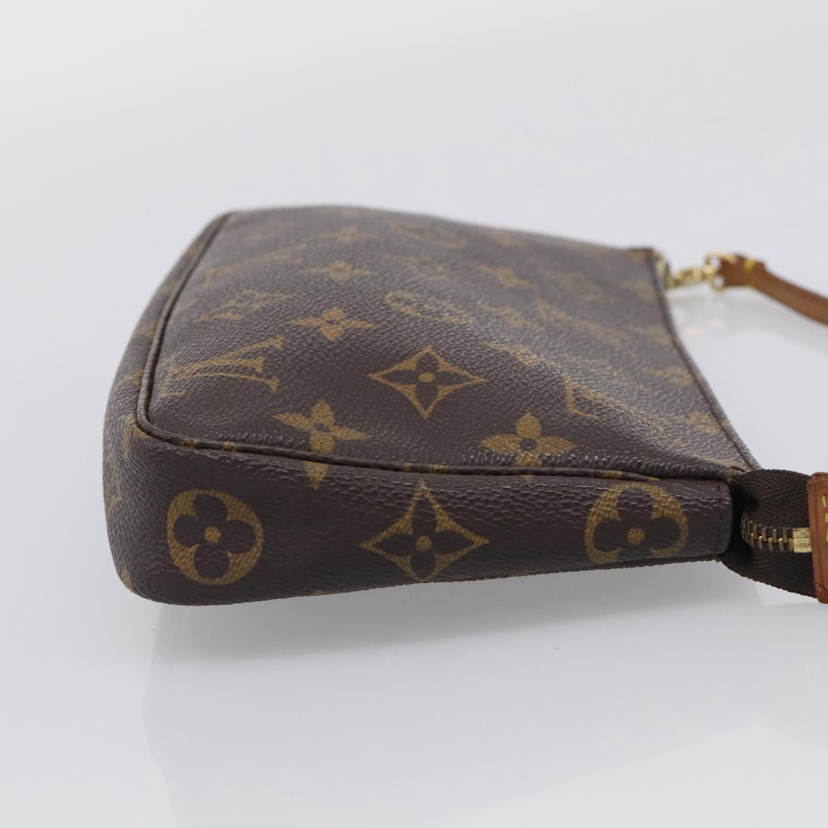 LOUIS VUITTON Monogram Pochette Accessoires Pouch M51980 LV Auth 208334A