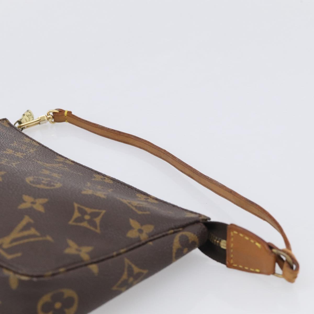 LOUIS VUITTON Monogram Pochette Accessoires Pouch M51980 LV Auth 208334A