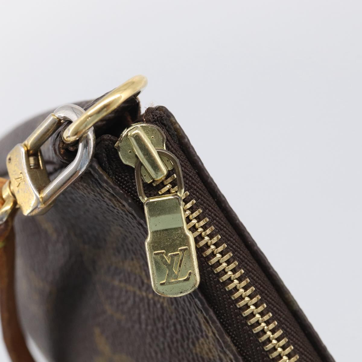 LOUIS VUITTON Monogram Pochette Accessoires Pouch M51980 LV Auth 208335