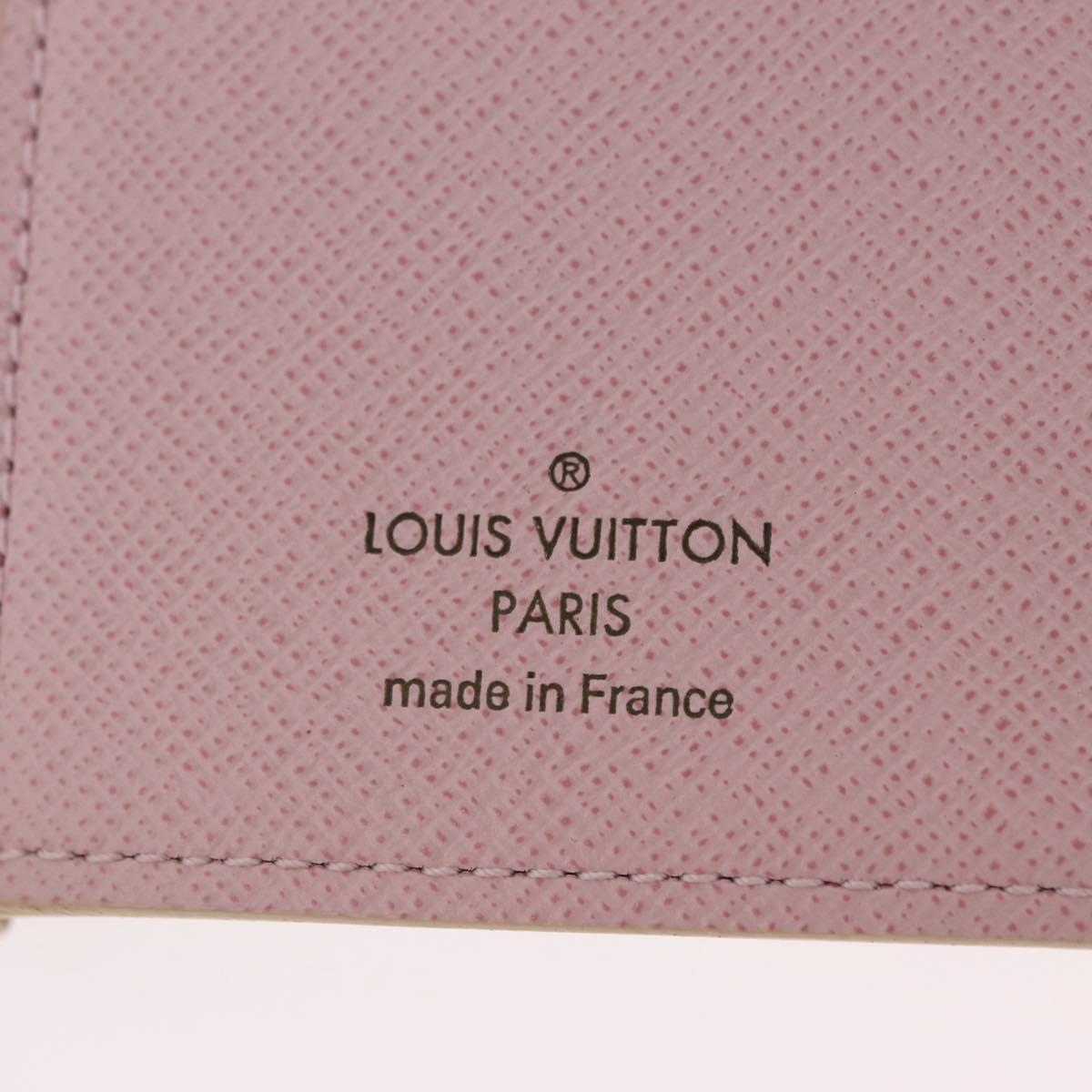 LOUIS VUITTON Damier Azur Portefeuille Victorine Wallet N64022 LV Auth 208339